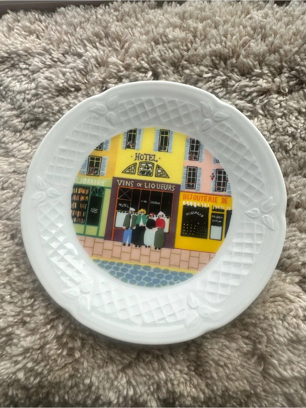 Philippe Deshoulieres porcelain dish